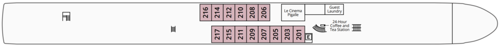 Uniworld SS Antoinette - Deck La Countesse Deck.png